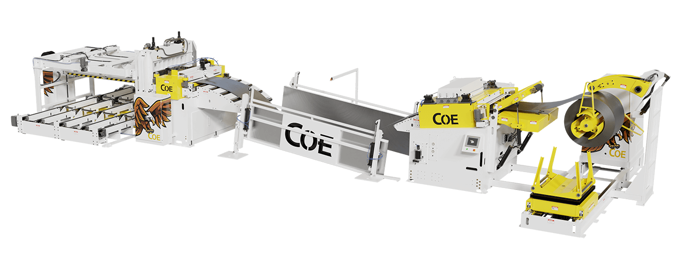 cut-to-length CTL coil line