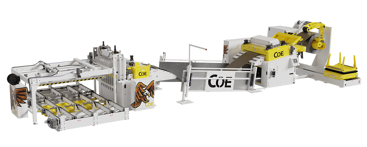 cut-to-length CTL coil line