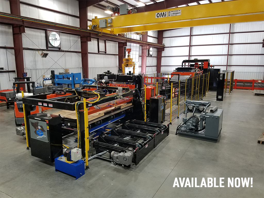 COE 60-Inch Cut-to-Length Line COE 60-inch cut-to-length line available now